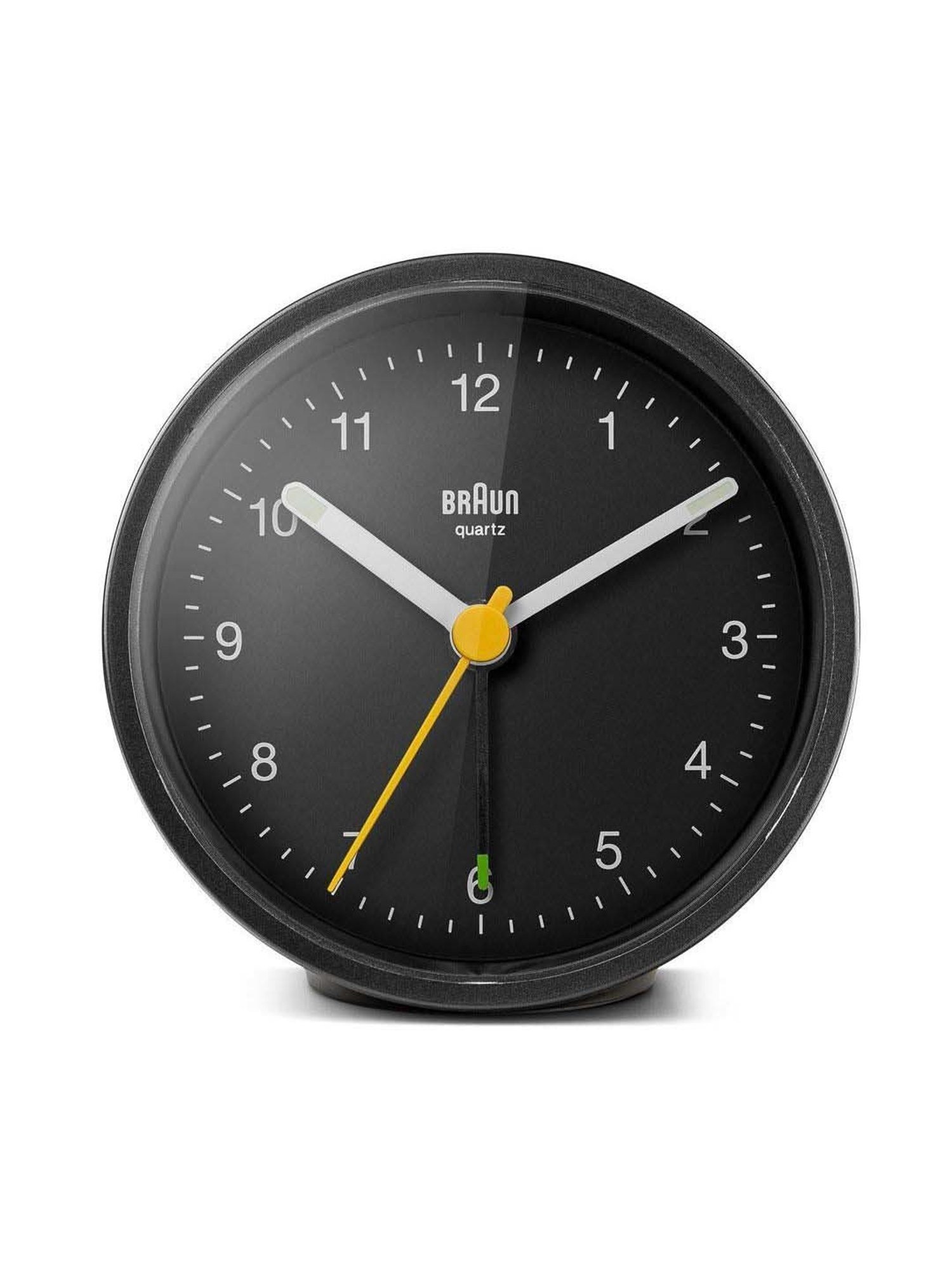 Braun Black Digital Alarm Clock With Date, Month And Temperature Display