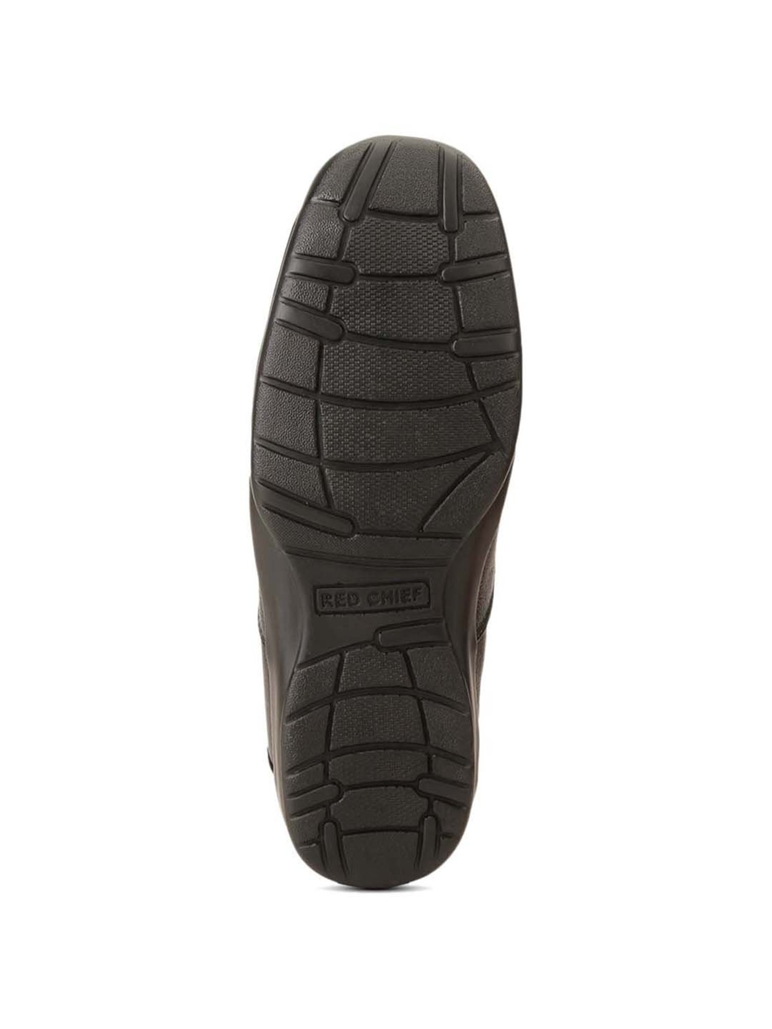 Red Chief Men's Black Formal Slip-Ons