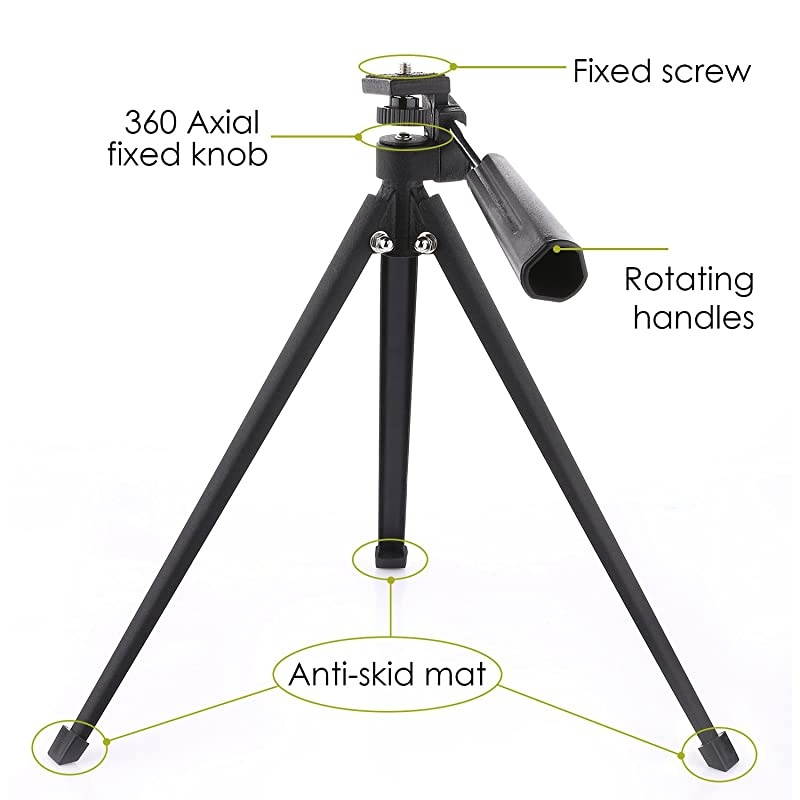 20x60 Angled Waterproof Spotting Scope with Tripod for Birdwatching Portable HD Monocular Telescope High Powered Scope  Shooting Archery Outdoor Activities