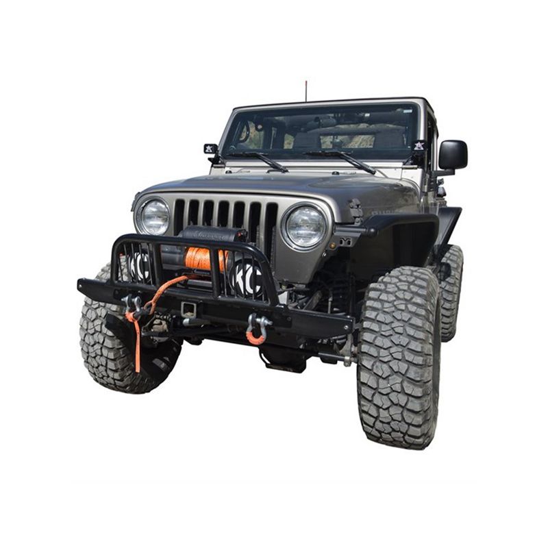 Keeper KX95172 Bridge Series 12 Volt 9500 Pound Capacity Electric Winch for Mid to Full Size Vehicles with 85 Foot Sythetic Rope Cable, Black