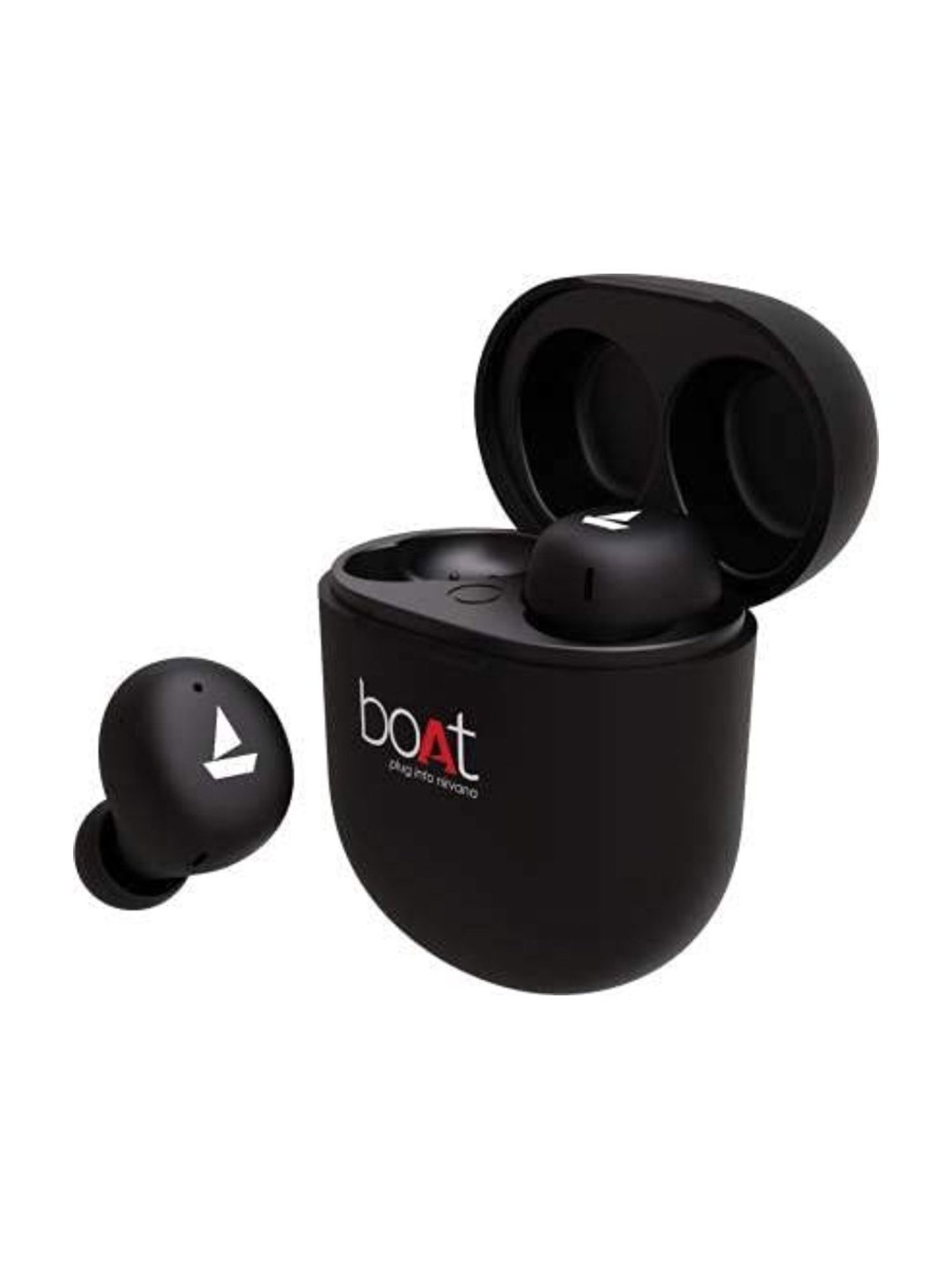 Boat Airdopes 381 In Ear BT Earbuds with upto 20H Playback & ASAP Charge (Black,True Wireless)