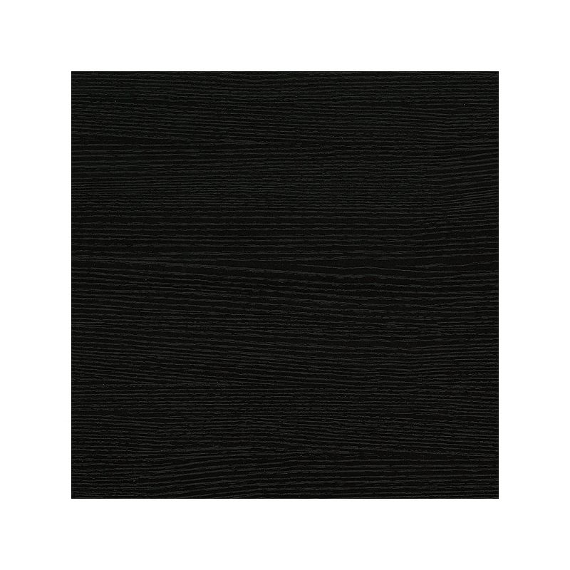 kathy ireland Home by Bush Furniture Connecticut 60W Organizer, Black Suede Oak KI40102-03