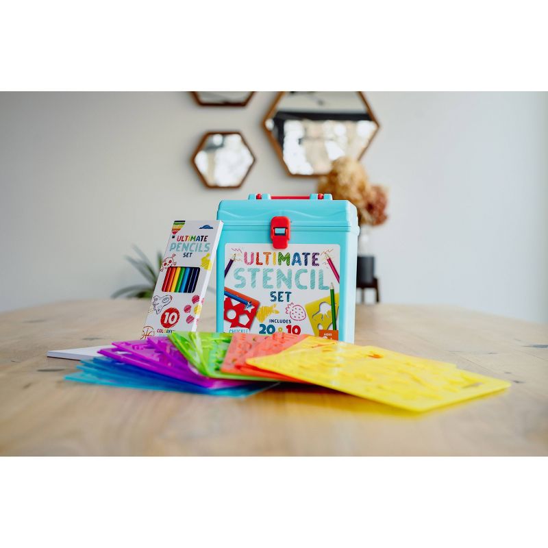 Art Stencils and Pencils Kit – Chuckle & Roar