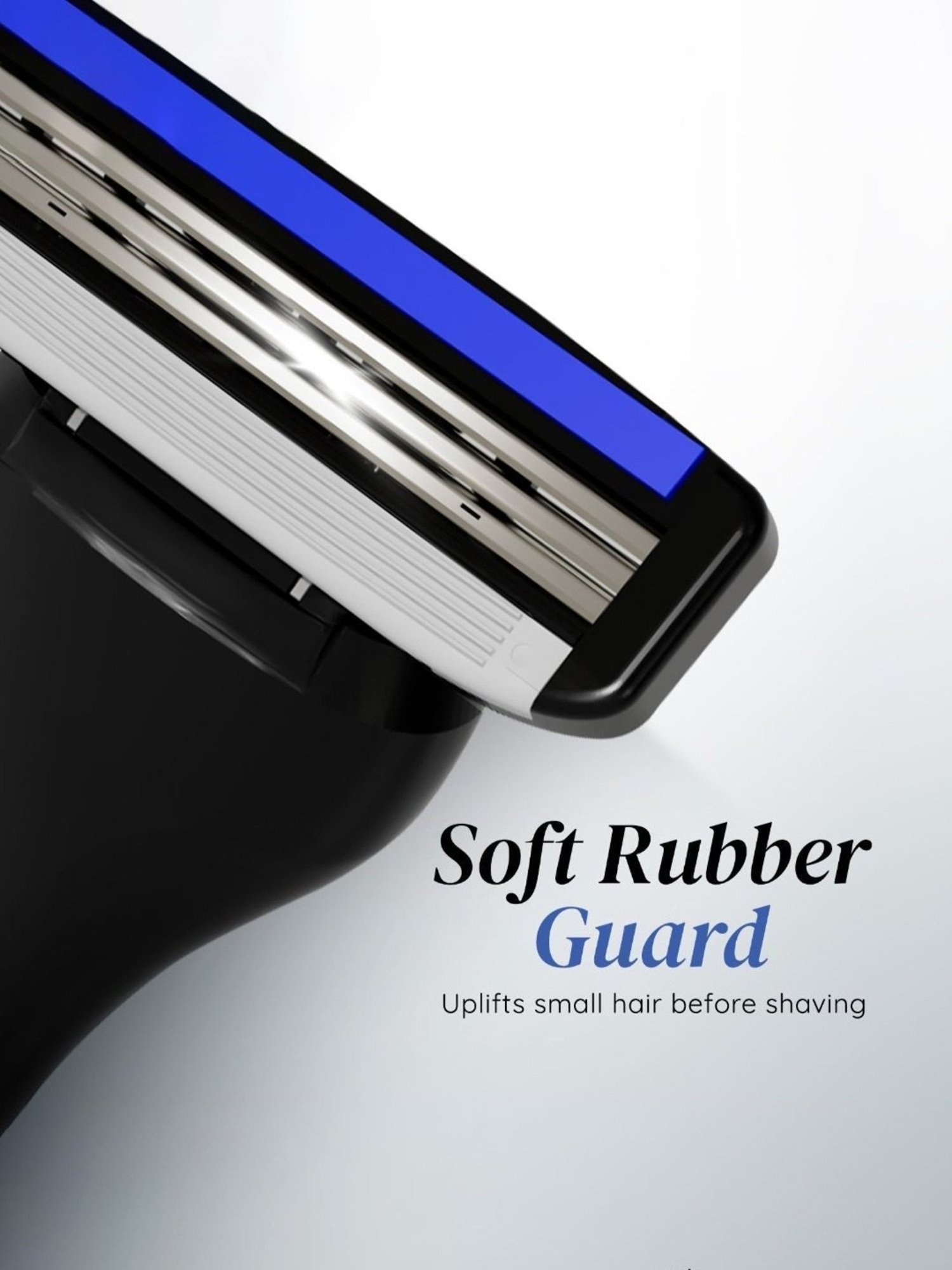 LetsShave Pro 3 Shaving Blades - Pack of 4 (Multicolor)