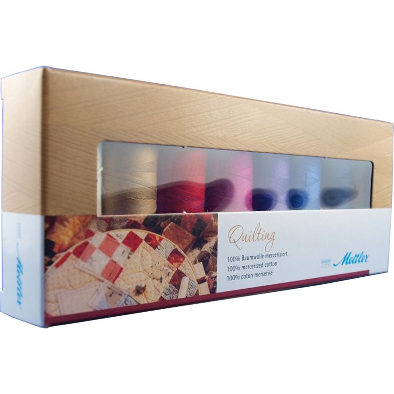 Mettler Cotton Machine Quilting Thread Gift Pack 8/Pkg
