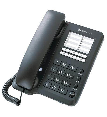 293300TP227S Single Line Economy Phone - ITT-2933-BK
