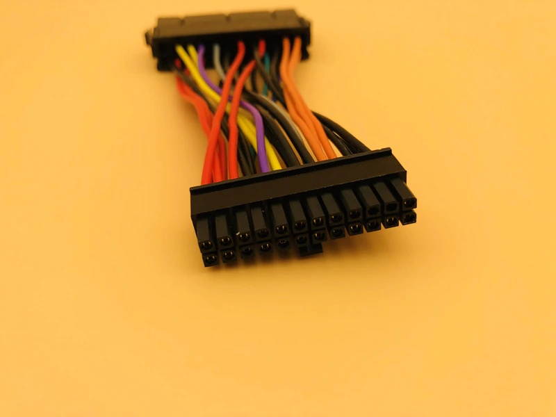 5PCS 14cm 24Pin Female to Mini 24P Male Internal ATX PSU Standard Power Adapter Converter Cable Wire for DELL 780 980 760 960 PC