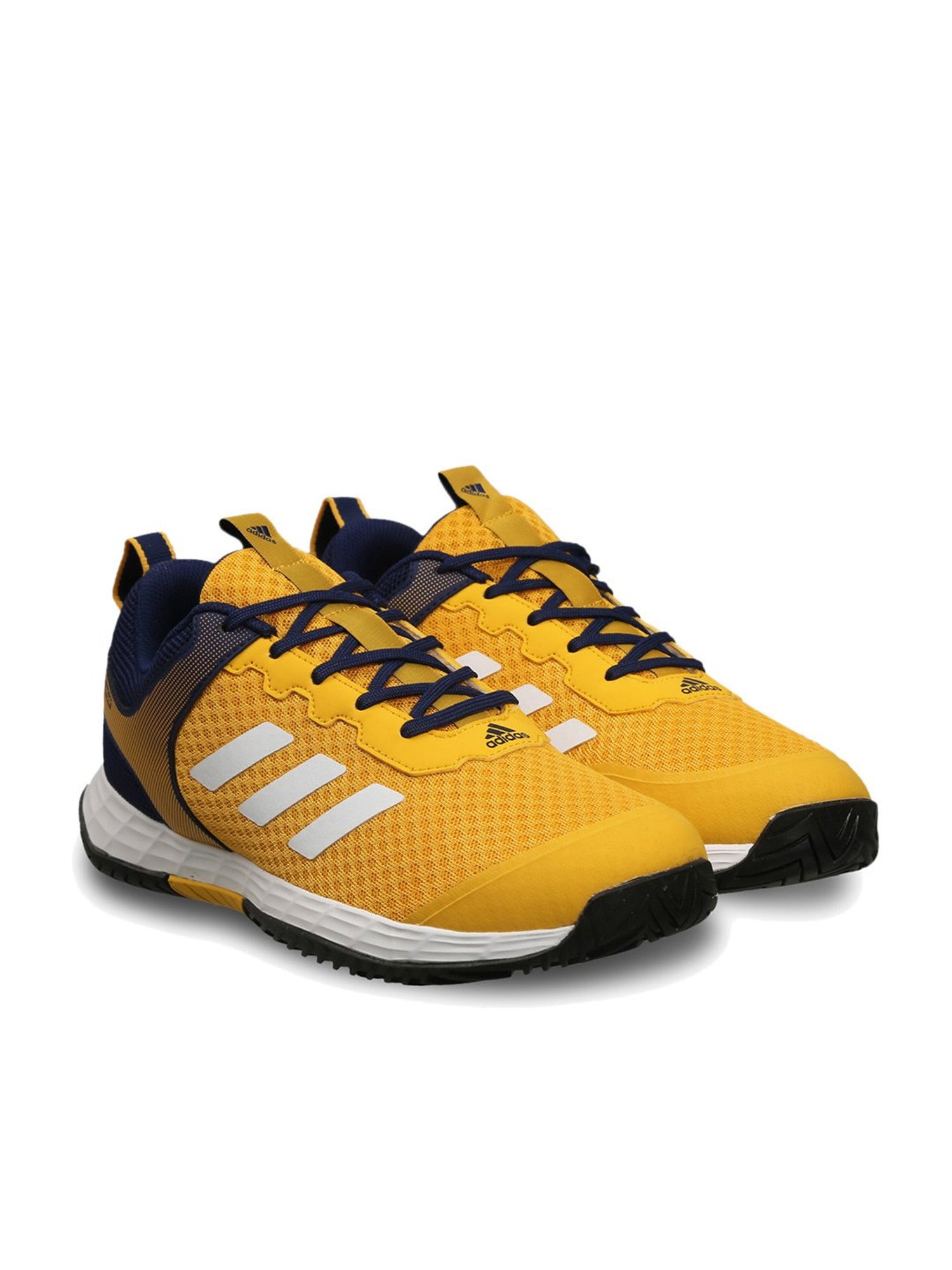 Adidas Men's MILYENL TENNIS STAR Gold Tennis Shoes