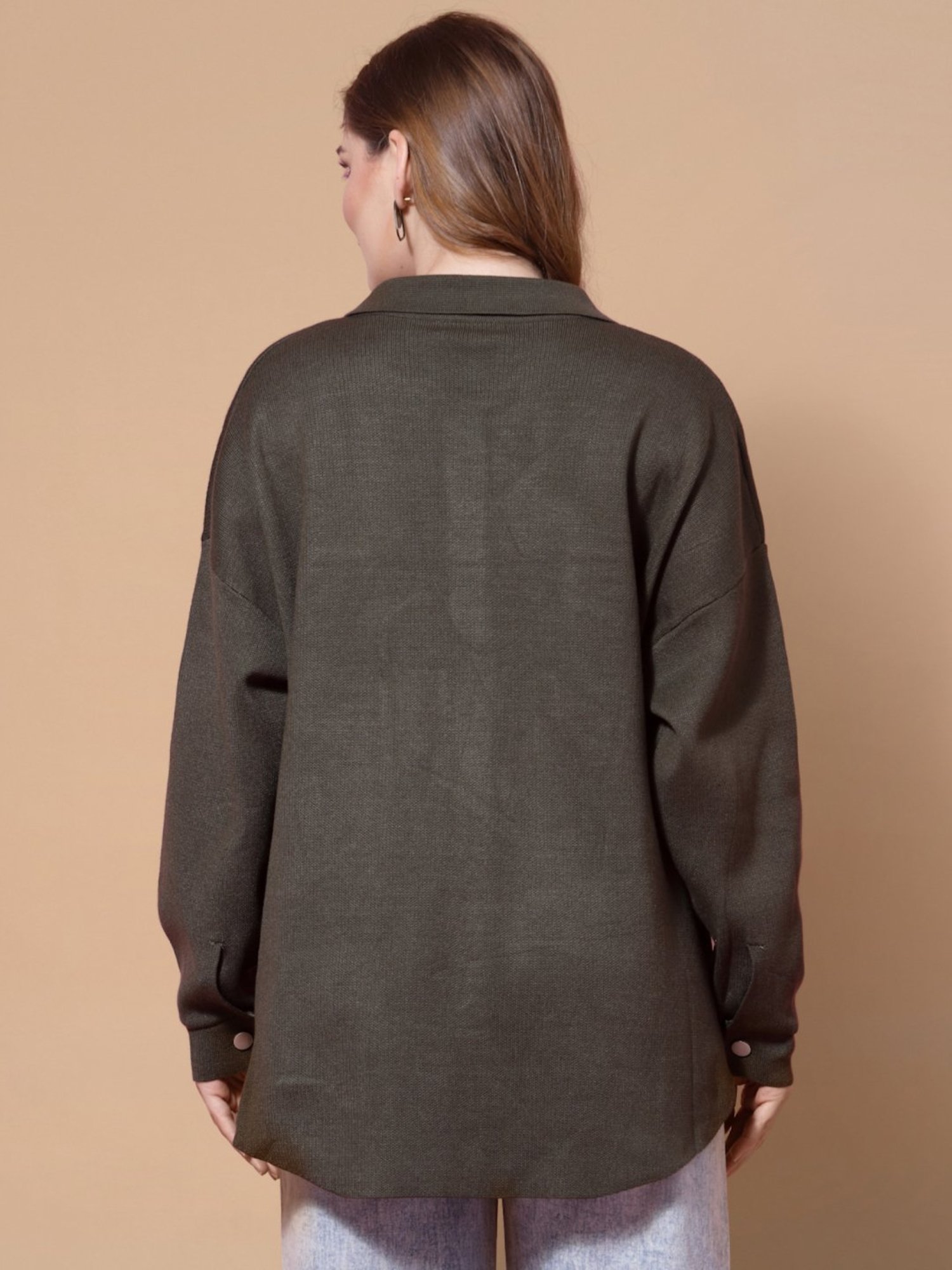 Mafadeny Green Regular Fit Shirt