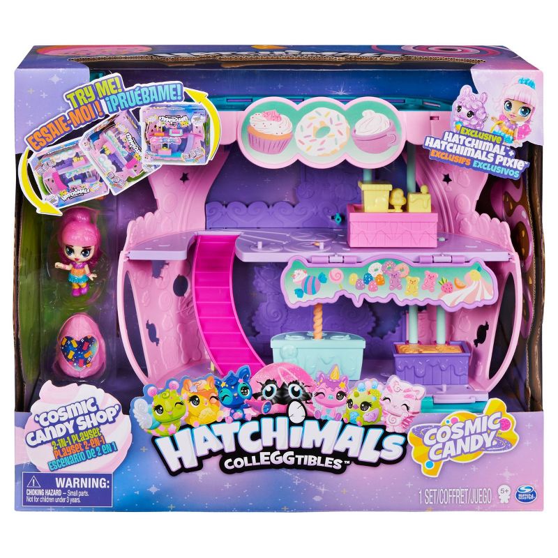 Hatchimals Colleggtibles Cosmic Candy Shop 2-In-1 Playset
