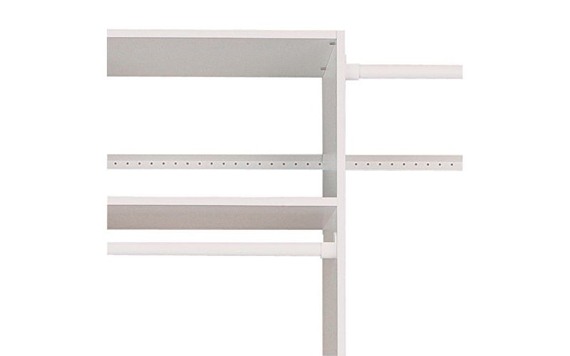 Honey-Can-Do 2-Tier Nesting Bamboo Shoe Rack