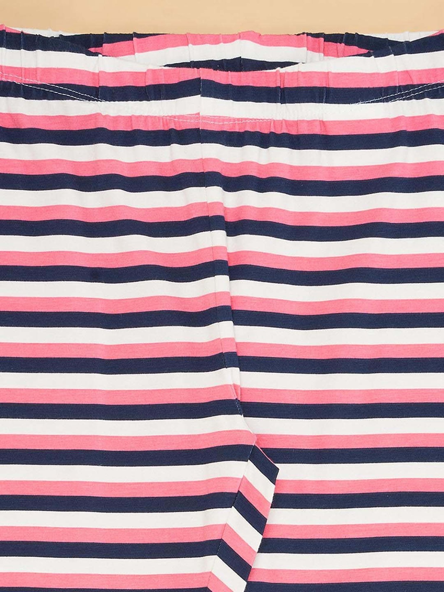 YU by Pantaloons Girls Multicolor Cotton Regular Fit Leggings (Pack of 2)