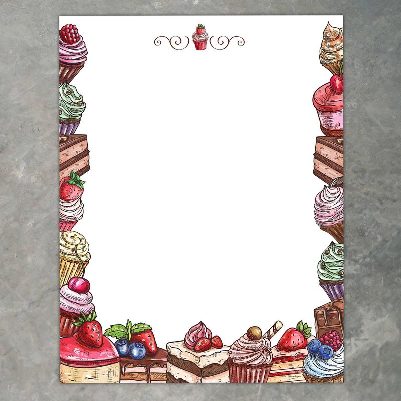 80ct Indulgence Letterhead White
