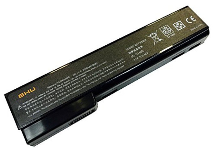 New GHU Laptop Battery 58 WH Replacement for CC06 CC06xl QK642AA 628666-001 628668-001 628668001 628670-001 628369-421 CC09 628664-001 Compatible for HP Probook 6560B 6570B 6460B 6470B 6360B