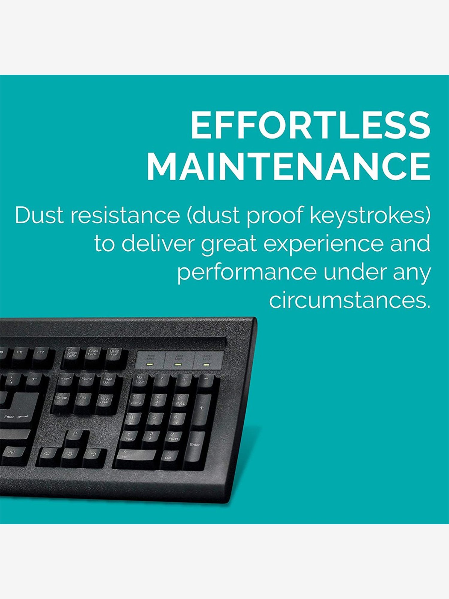 TVSE Gold Prime Wired Keyboard (Black)