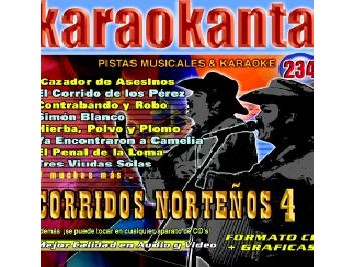 Karaokanta KAR-4234 - Corridos Norte&ntilde;os - IV Spanish CDG
