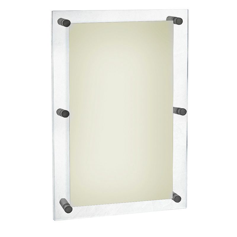 Azar 9" x 12" Acrylic Sign Holder with T-Strip Holder 10ct