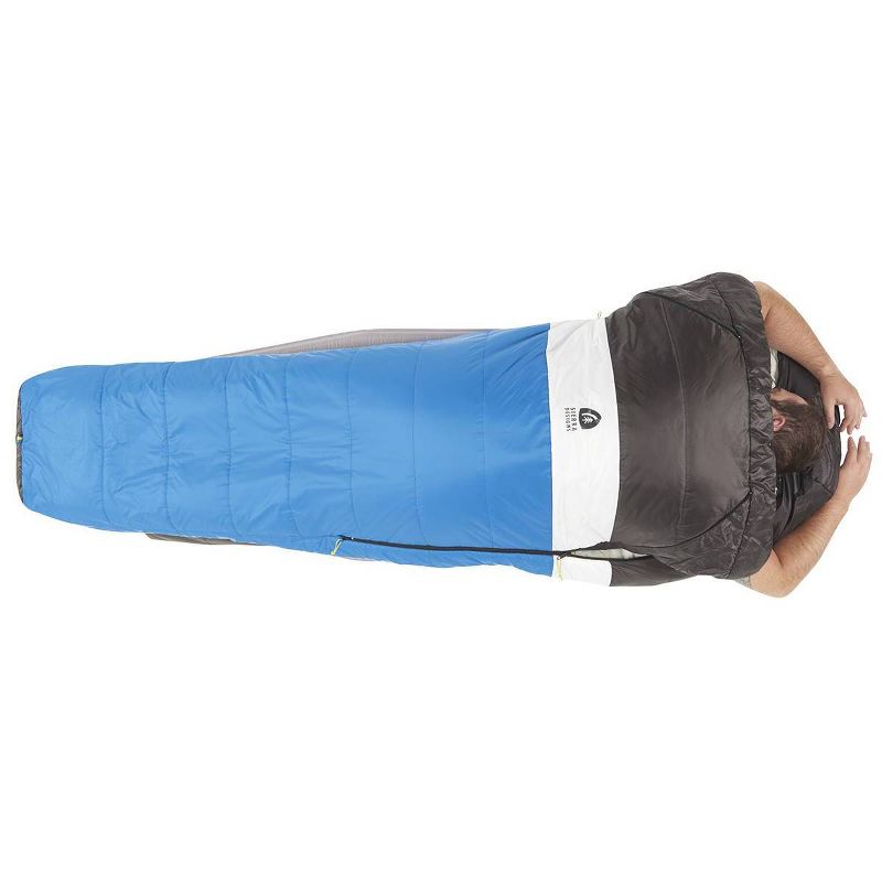 Sierra Designs Synthesis 25 Degree Fahrenheit Long Sleeping Bag - Blue