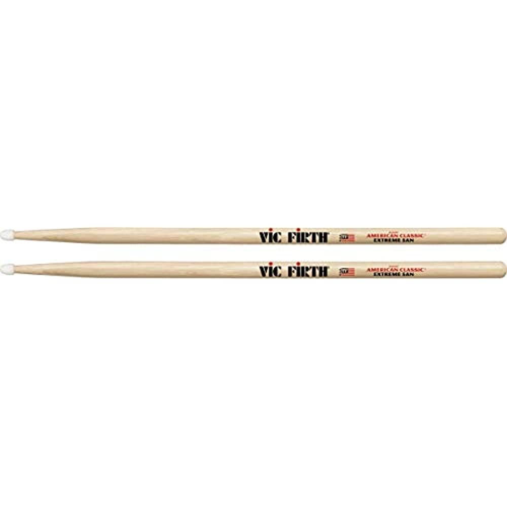 Vic Firth Extreme 5A American ClassicA&fnof;a&euro;&scaron;A&sbquo;A&reg; Nylon Tip Hickory Drumsticks