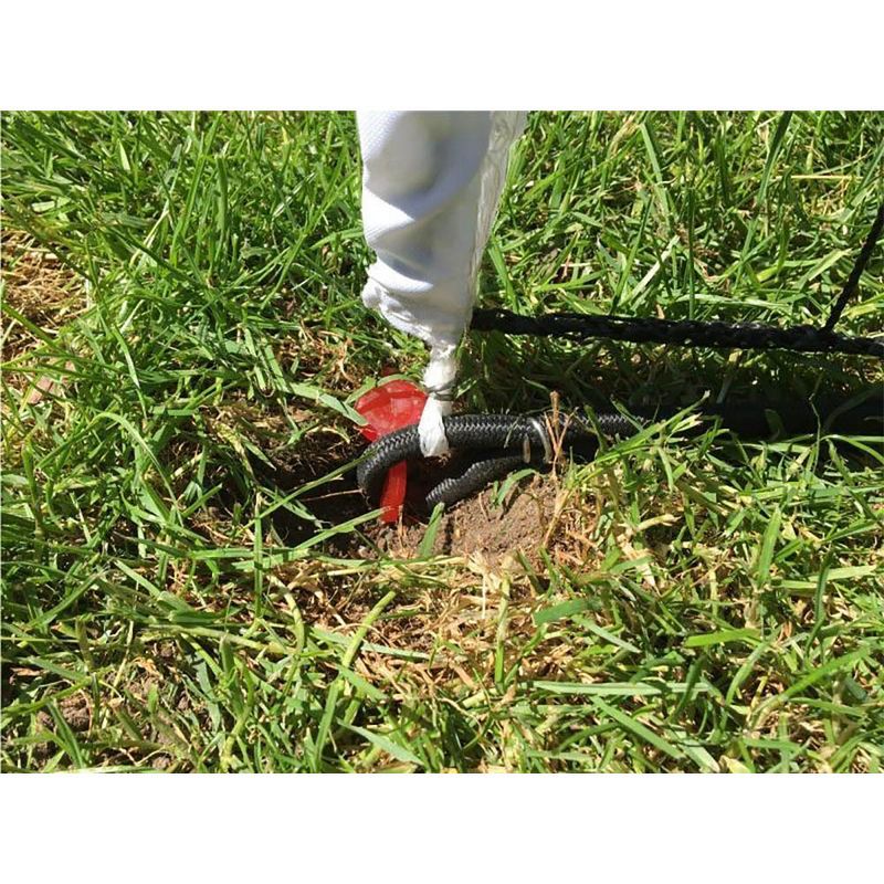 Open Goaaal JX-OGFJ3 Adjustable Soccer Practice Net Rebounder Backstop with Training Goal, Junior Size