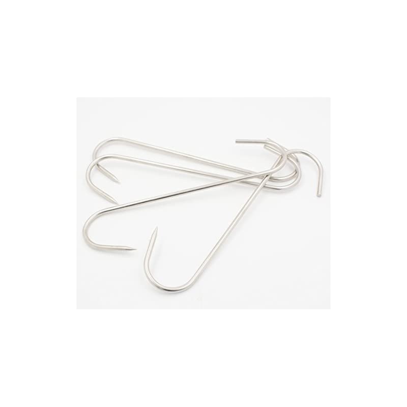 Inch Meat Hooks S-Hook Stainless Steel Meat Processing Butcher Hook Pot Hooks