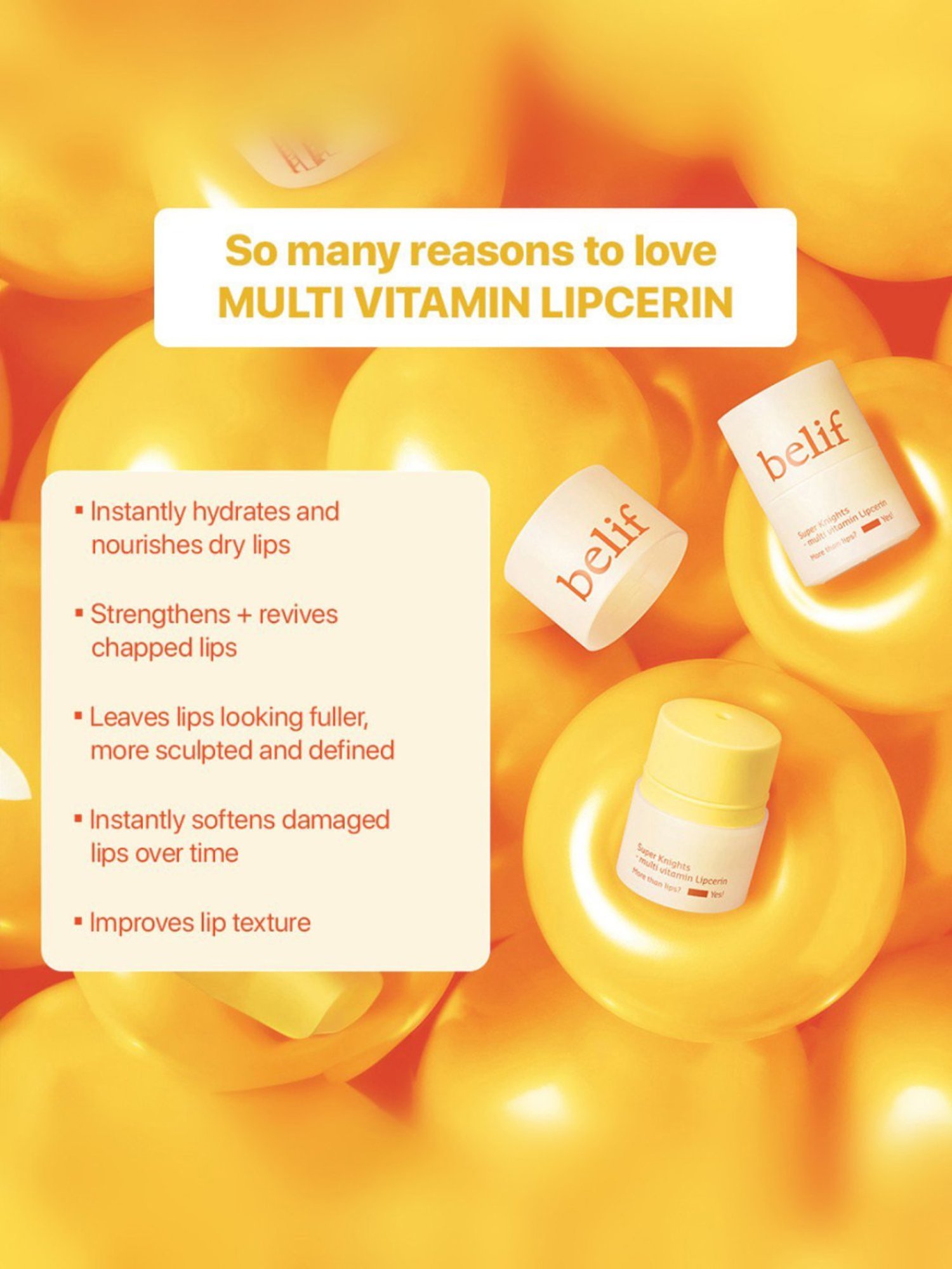 Belif Super Knights - Multi Vitamin Lipcerin - 15 ml