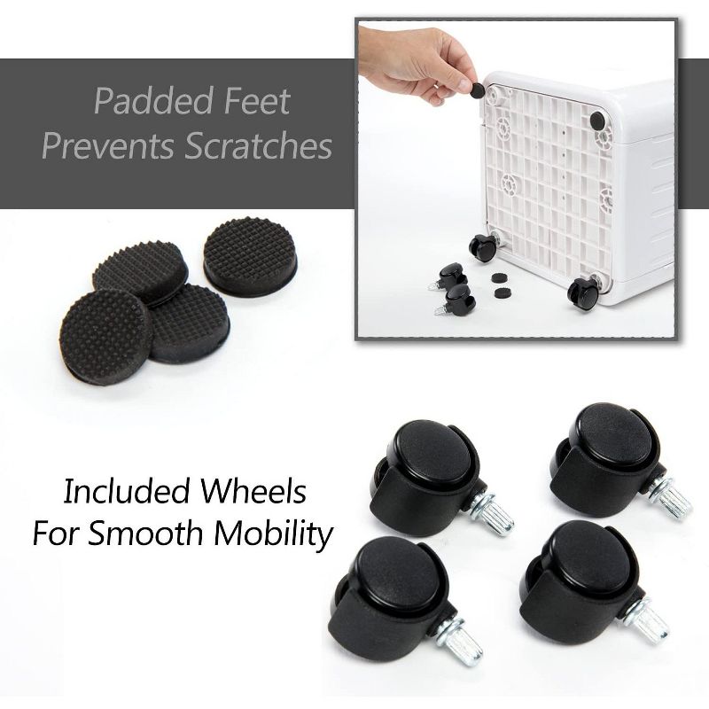 Ivation 11-Pint Compressor Dehumidifier and Ionizer with Continuous Drain Hose for up to 216 sq. ft., Small but Powerful