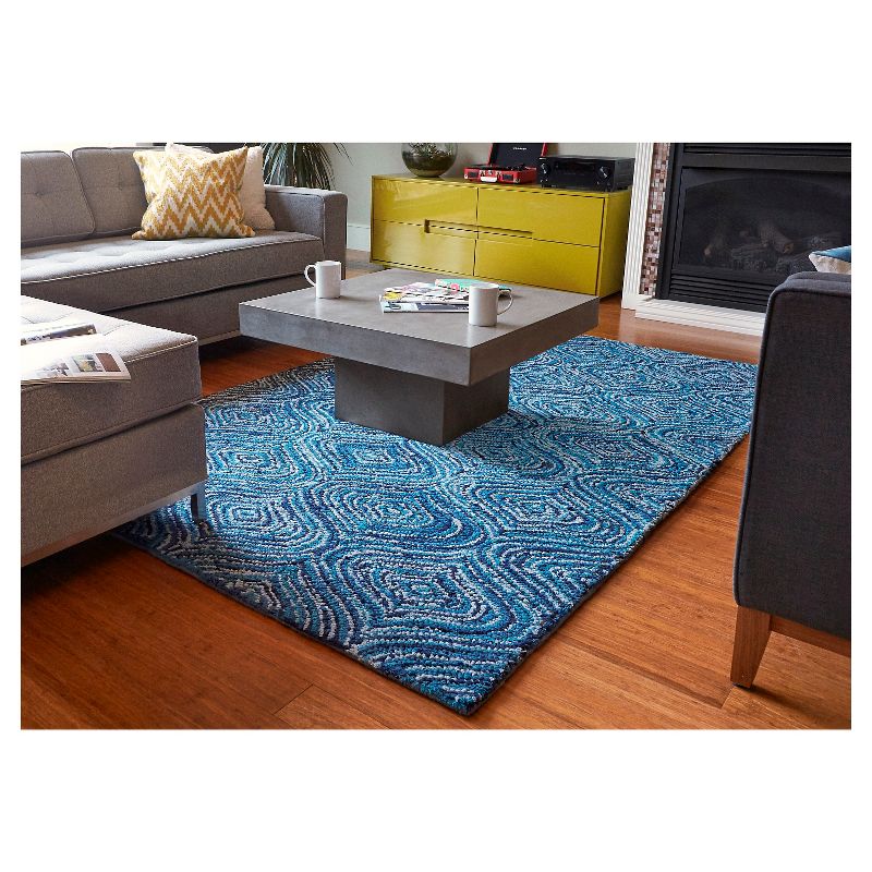 5'x7' Rectangle Braided Solid Jute Area Rug Brown - Okuna Outpost