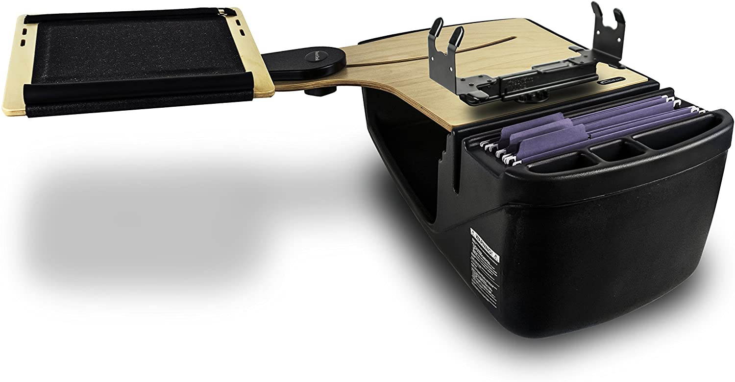 AutoExec AUE18020 AutoExec AUE18020 Reach Desk Back Seat Car Desk Birch Finish with Built-in 200 Watt Power Inverter and Printer Stand
ReachDeskS-01 BS Printer Elite