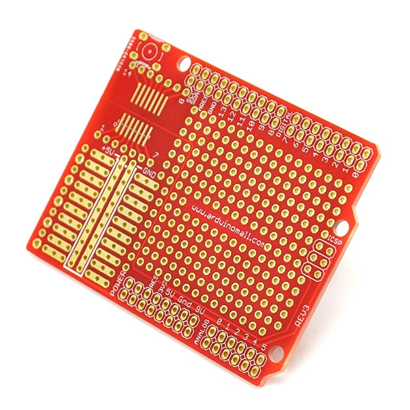 Prototype PCB Breadboard for Arduino UNO R3 Shield Board Pack of 5pcs GK1011