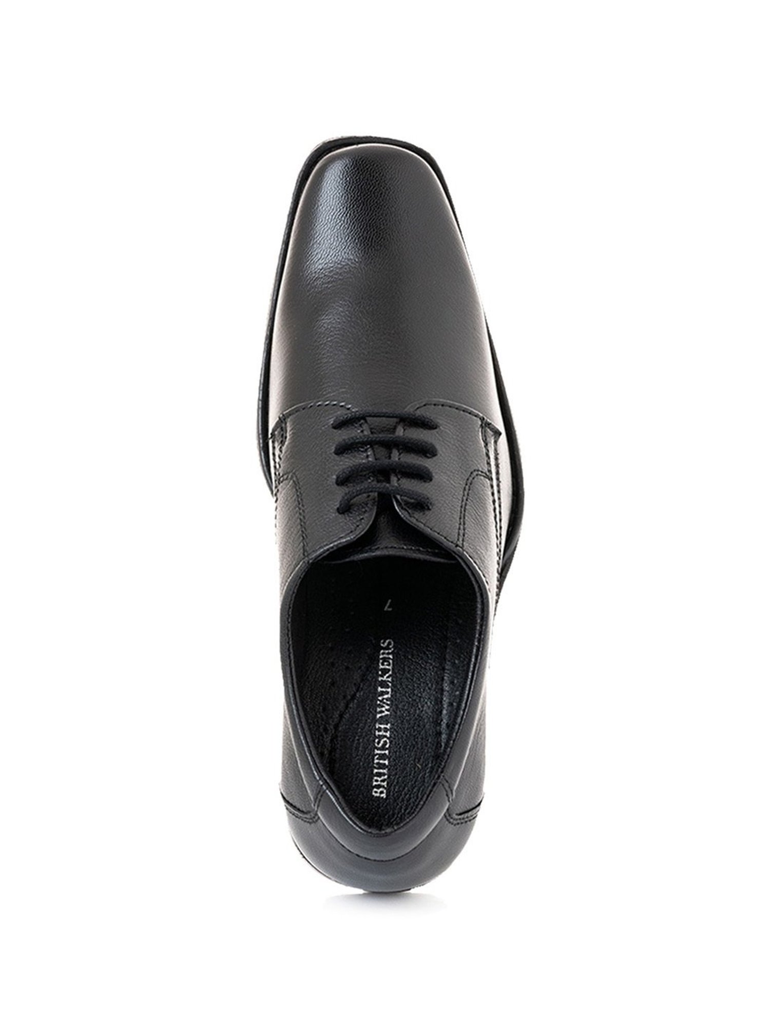 Khadim Men's Black Derby Shoes