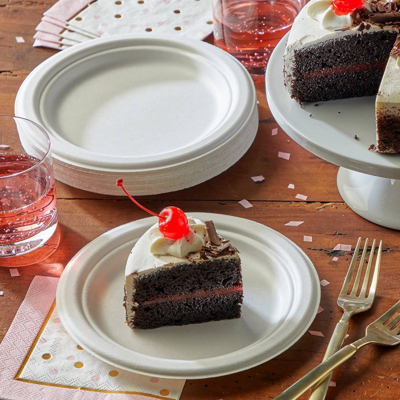 Hefty EcoSave Molded Fiber 6 3/4" Plates - 30ct