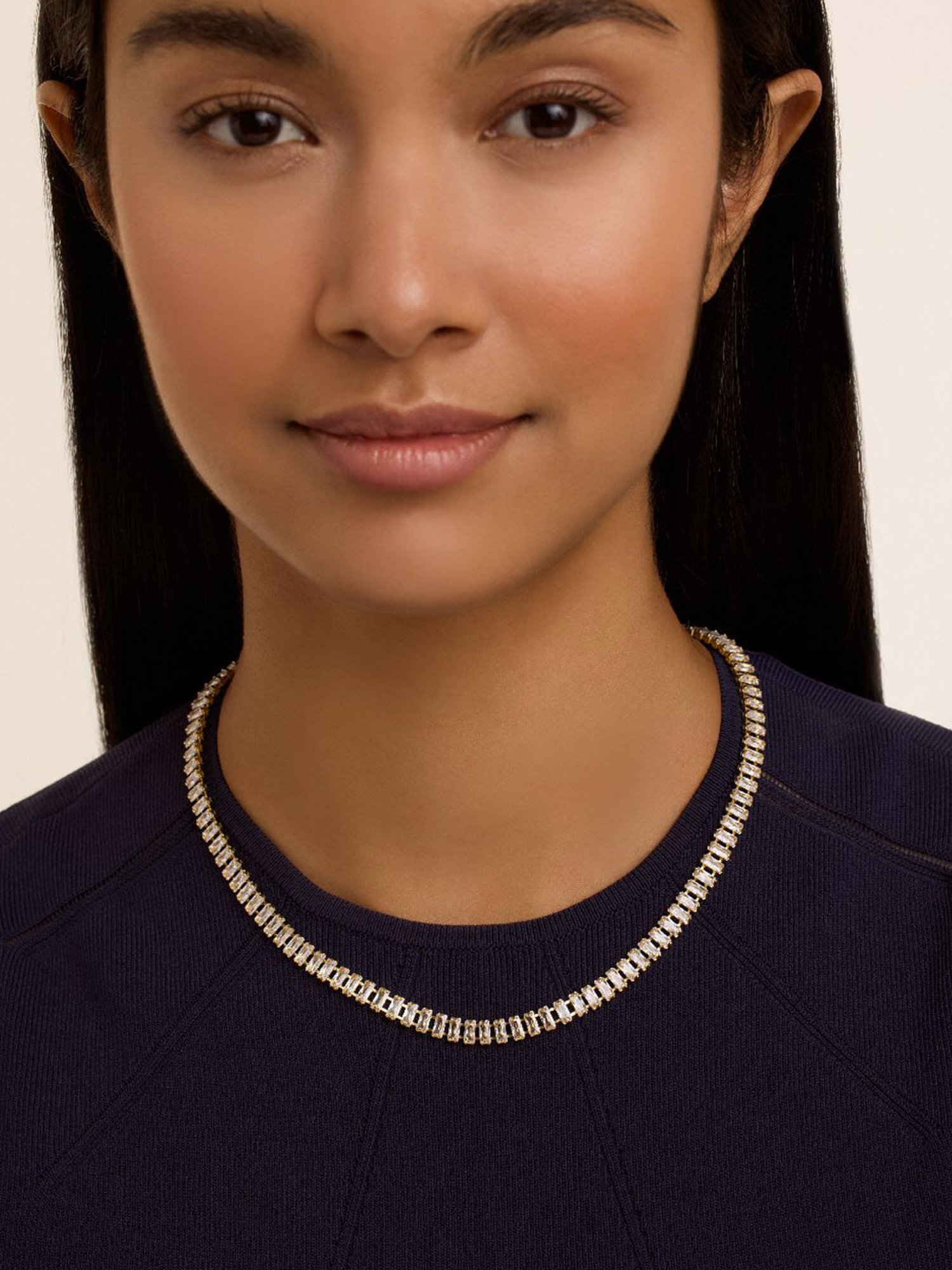 Ted Baker Crystal Baguette Necklace for Women