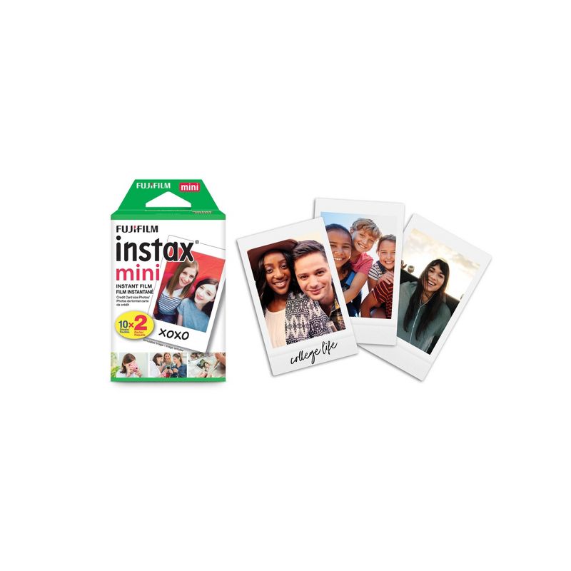 Fujifilm Instax Mini Instant Film Twin Pack - White (16437396)