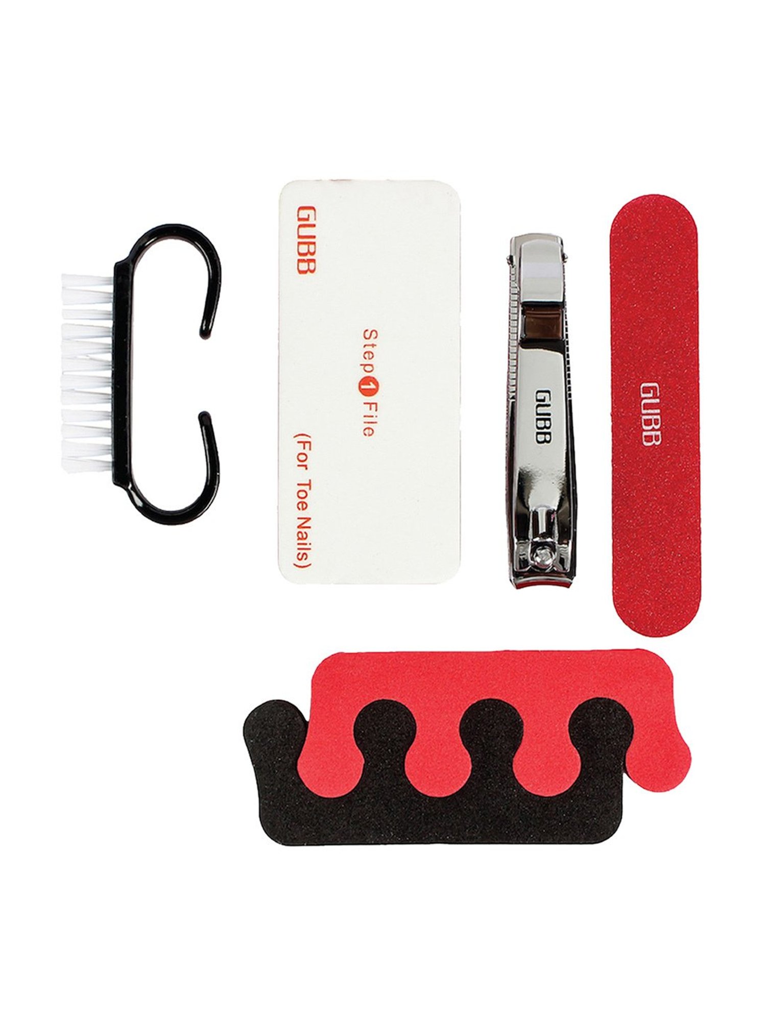 Raaga Professional Pedicure & Manicure 6 Step Single Use Kit Strawberry - 6 Sachets