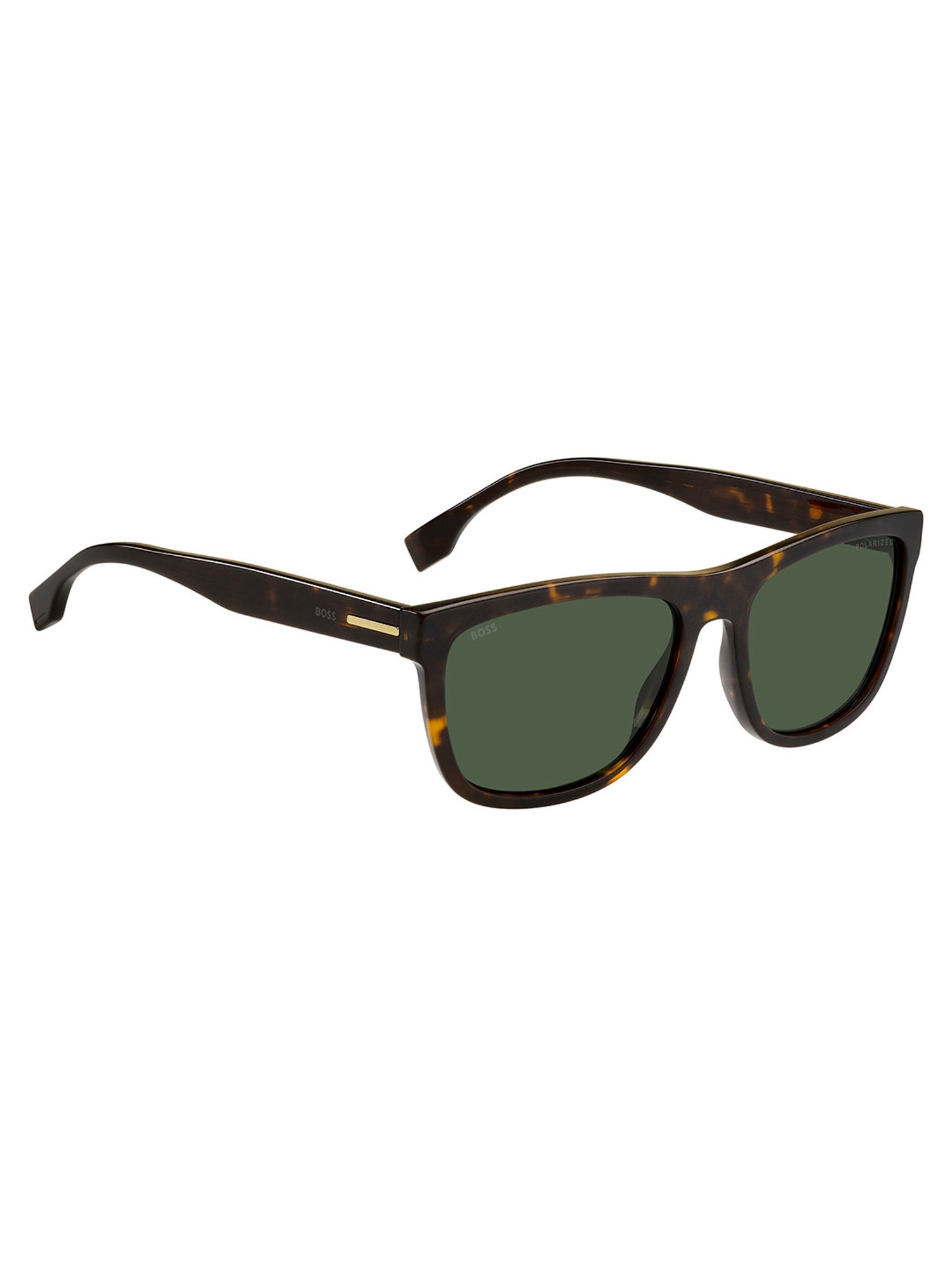 Hugo Boss Green Square Sunglasses for Men