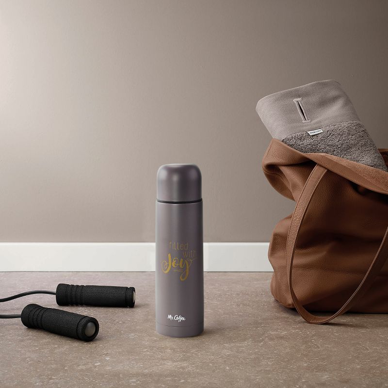 Mr. Coffee Luster Javelin 3 Piece 16 Ounce Stainless Steel Thermal Travel Bottle Set in Assorted Colors