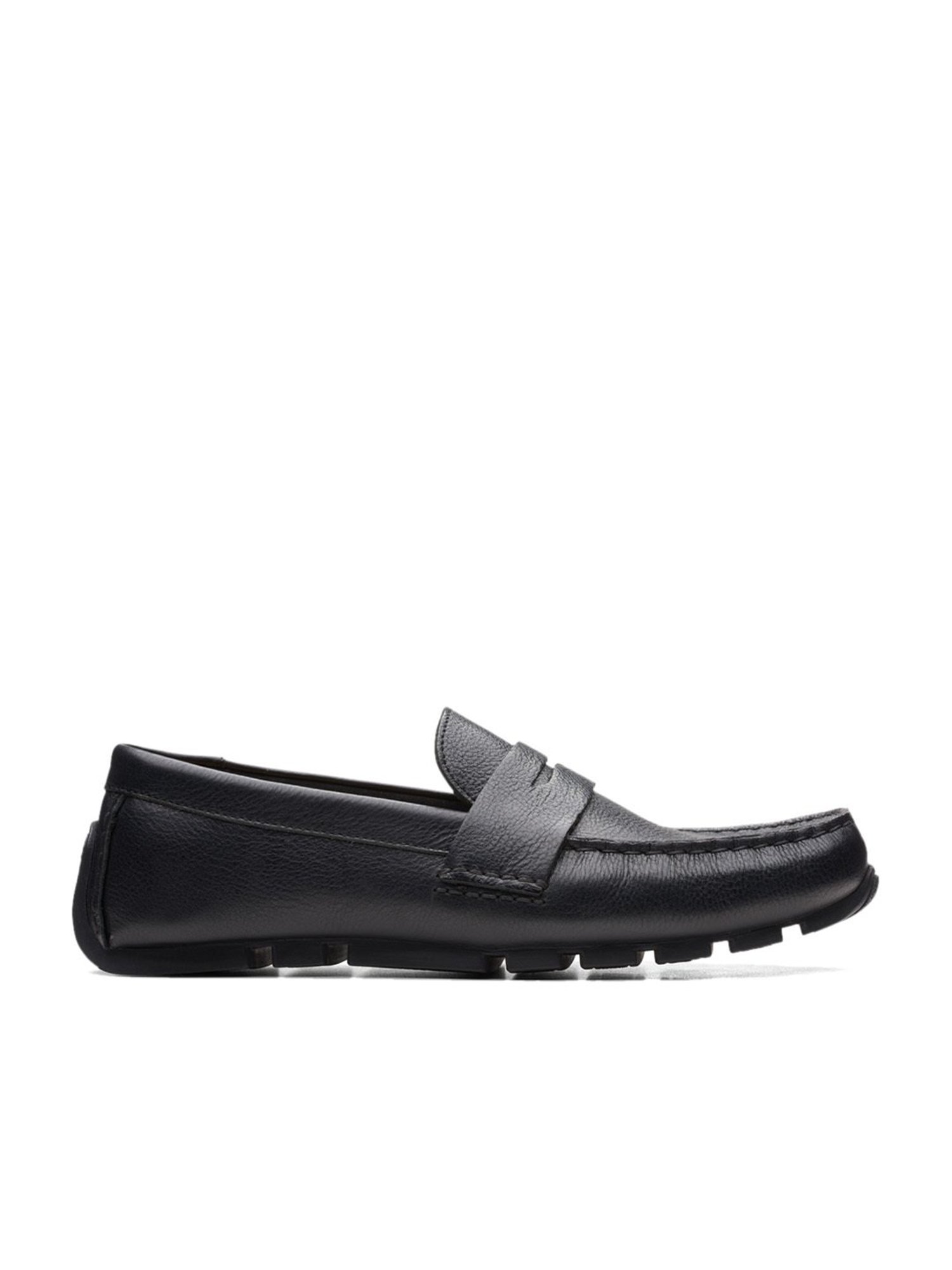 Clarks Men's Black Casual Loafers