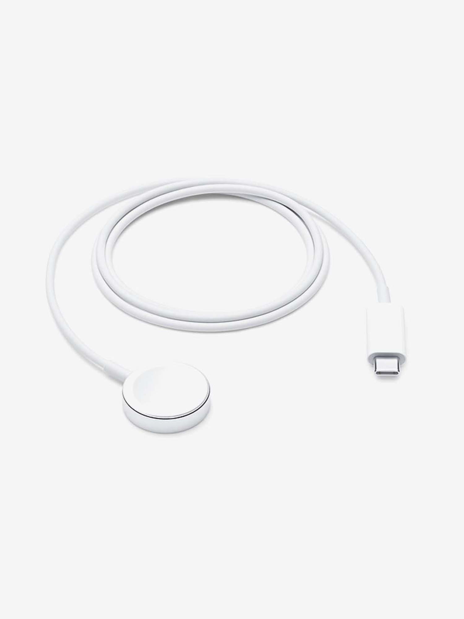 Apple MX2H2ZM/A Watch Magnetic Charger to USB-C Cable - 1M (White)