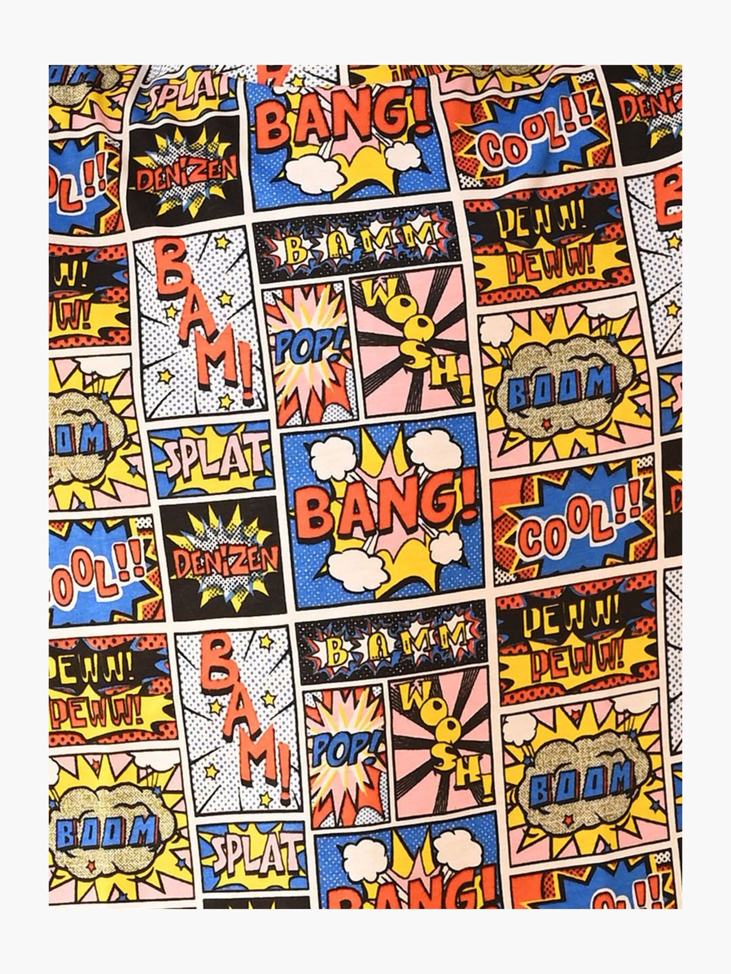 Anthrilo Kids Multicolor Printed Full Sleeves T-Shirt with Pyjamas