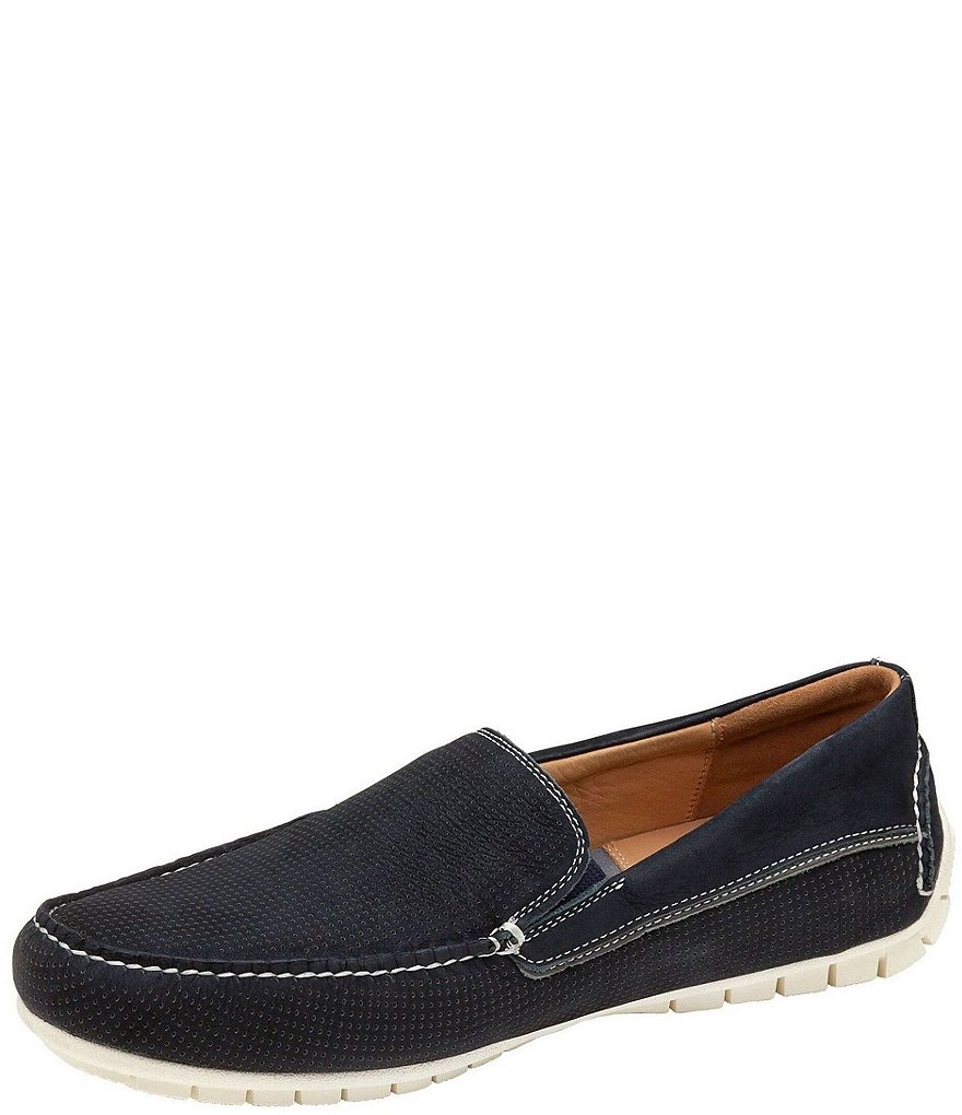 Johnston & Murphy Men's Cort Perforated Venetian Loafers