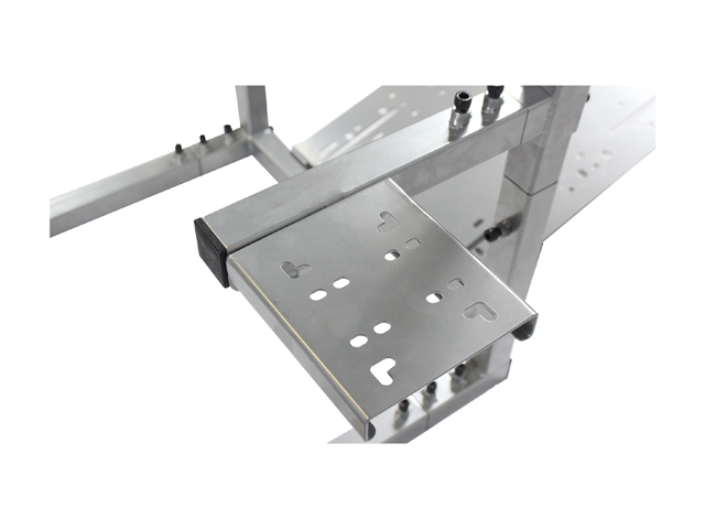 GTR Racing Simulator GTAF-S-S105LBKRD - GTA-F Model (Silver) Triple or Single Monitor Stand with Black/Red Adjustable Leatherette Seat, Racing Simulator Cockpit gaming chair Single Monitor Stand