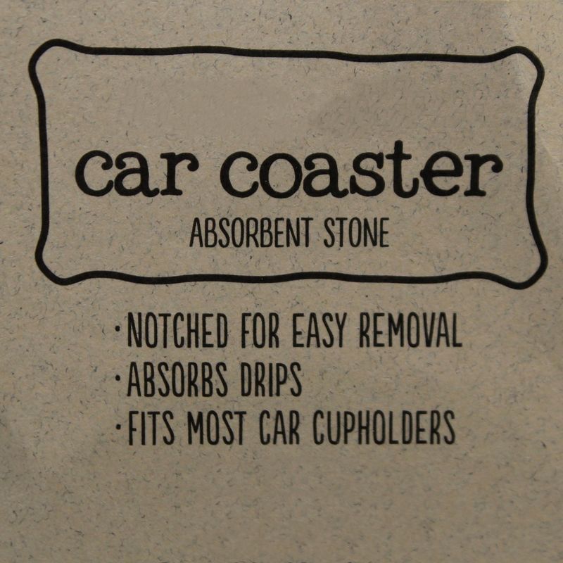 Car Coaster 2.5" Faith Over Fear Car Coaster Absorbent Floral  -  Coasters