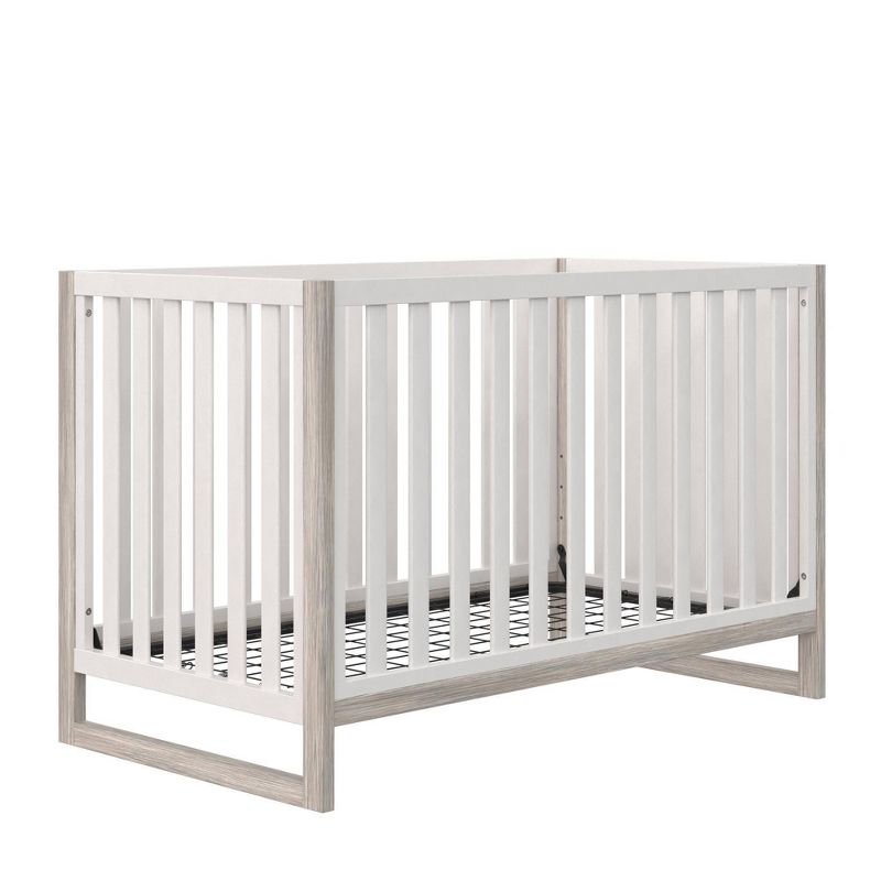 Novogratz Parker 3-in-1 Two Toned Crib