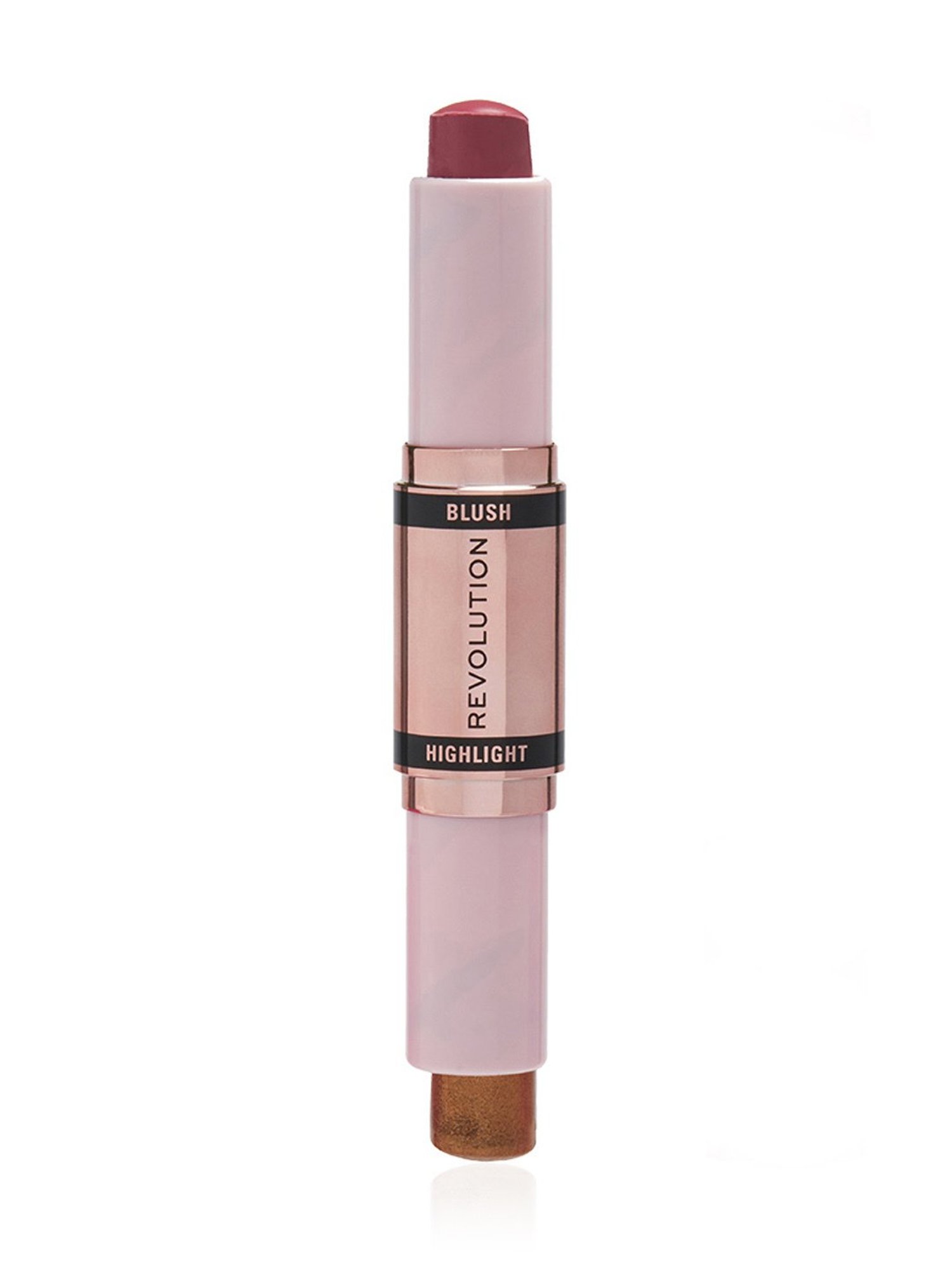 Makeup Revolution Blush & Highlight Stick Flushing Pink - 8.6 gm