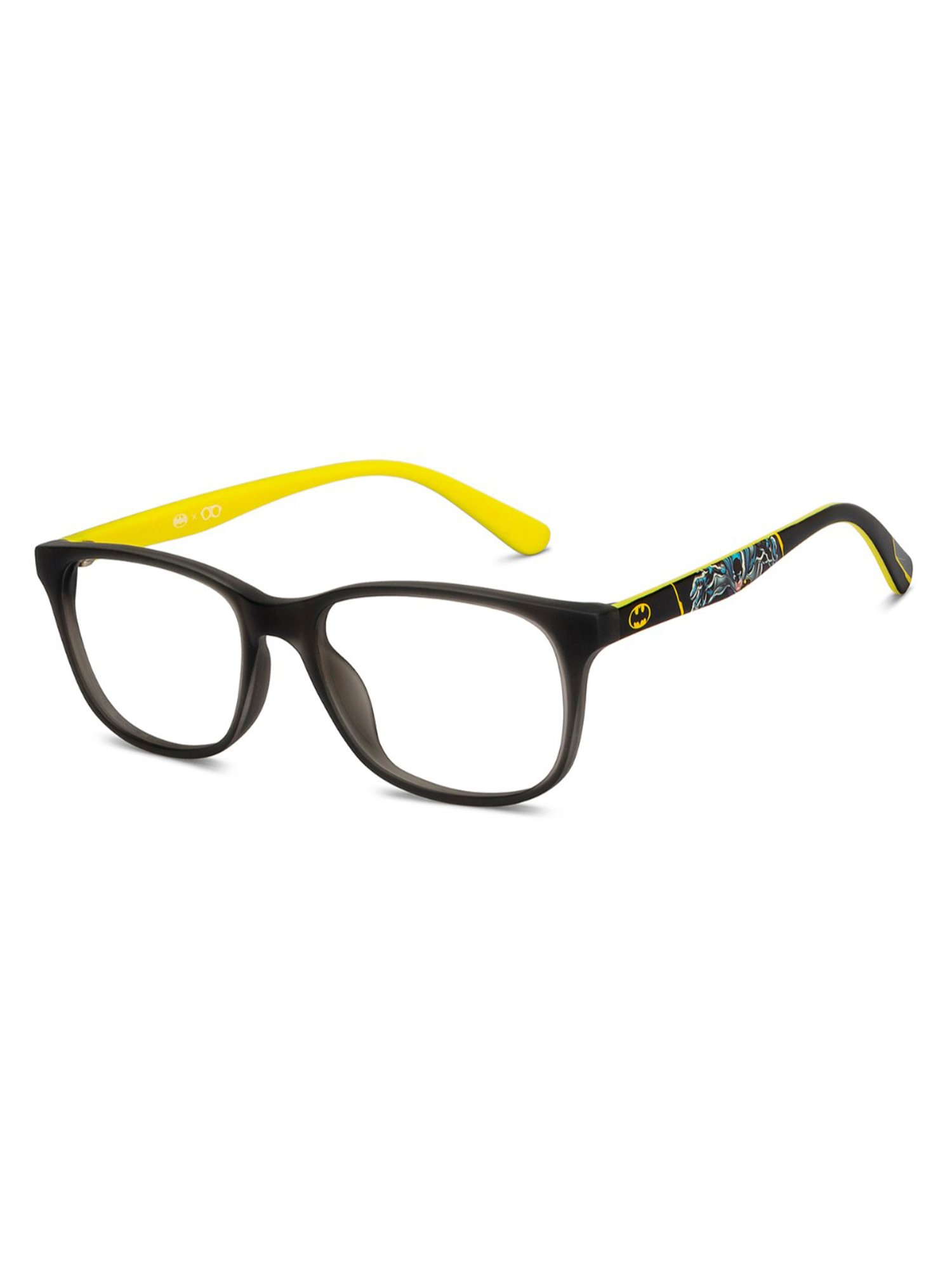 Hooper Batman Grey Rectangular Eye Frames for Kids