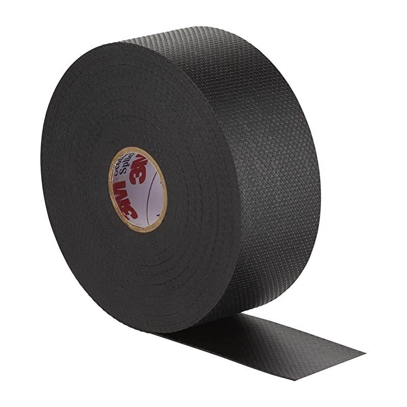 3M  Rubber Splicing Tape 23, 1-1/2 in x 30 ft, Black, Self-Fusing (EPR based) Rubber Electrical Insulating Tape, 1 roll