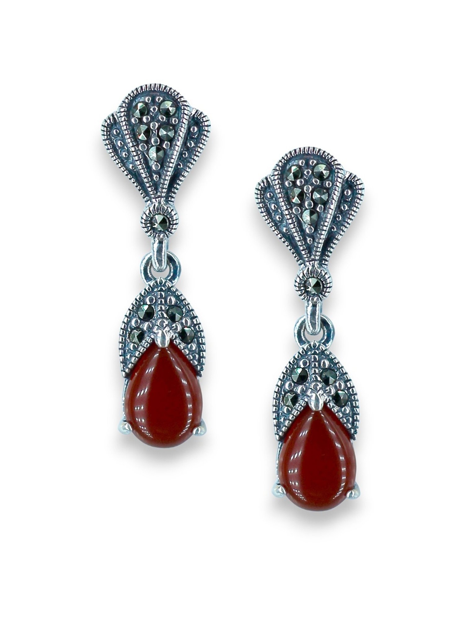 Taraash 925 Sterling Silver Drop Earrings