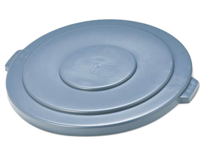 Rubbermaid Commercial 265400GY Round Brute Lid, 26-3/4" Diameter, Gray
