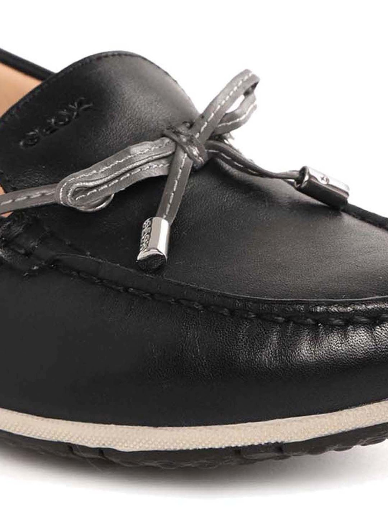 Geox Women's Black Boat Shoes